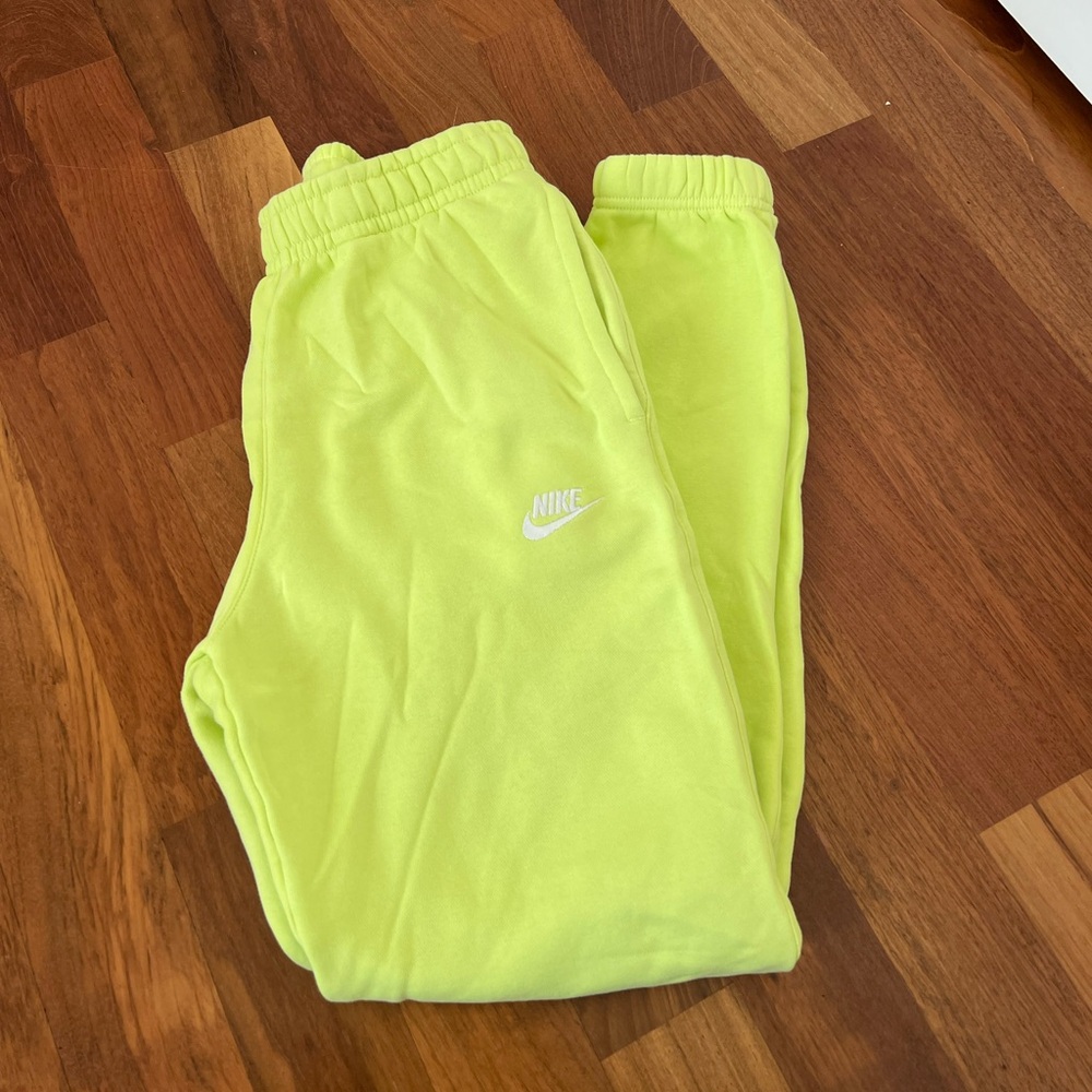 Nike Lime Green Joggers
